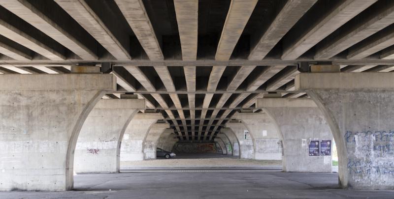 Under the bridge