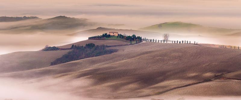 Rasarit in Toscana !