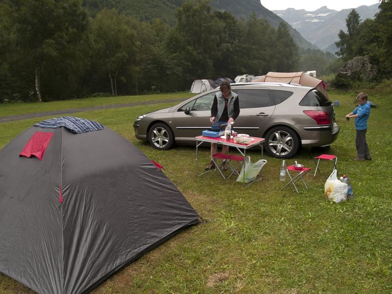 Viata in camping