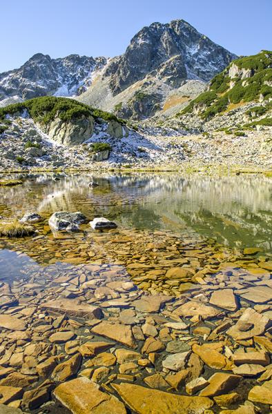 Retezat, Vf. Bucura II de la Lacul Pietrele