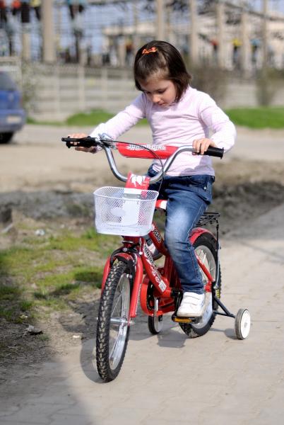 primul mers pe bicicleta