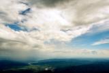 Pe varful Cozia - Panorama Valea Oltului